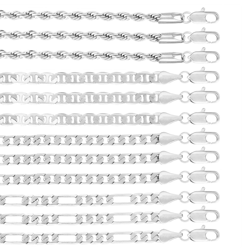 SAK124 Assorted Anklet Pack Set of 12 (10 Inch)