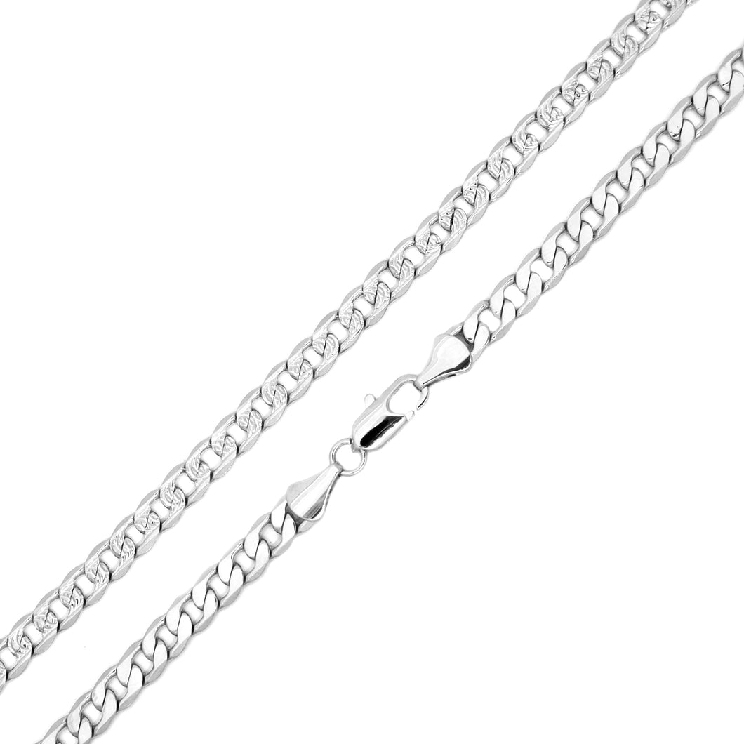 SBB114 6MM Double Sided Cuban Chain