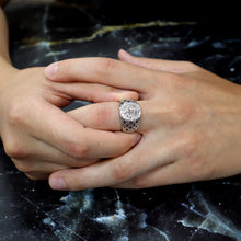 Cargar imagen en el visor de la galería, BJ204 Men&#39;s Rhodium Ring
