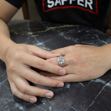 Load image into Gallery viewer, BJ207 Men&#39;s Rhodium Ring
