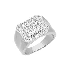 Load image into Gallery viewer, BJ208 Men&#39;s Rhodium Ring
