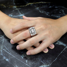 Load image into Gallery viewer, BJ216 Men&#39;s Rhodium Ring

