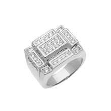 Load image into Gallery viewer, BJ216 Men&#39;s Rhodium Ring
