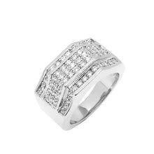 Load image into Gallery viewer, BJ219 Men&#39;s Rhodium Ring

