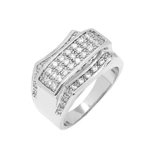 Load image into Gallery viewer, BJ222 Men&#39;s Rhodium Ring
