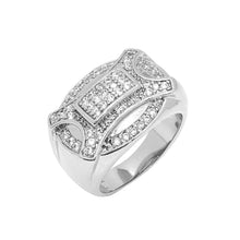 Load image into Gallery viewer, BJ223 Men&#39;s Rhodium Ring

