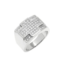 Load image into Gallery viewer, BJ238 Men&#39;s Rhodium Ring
