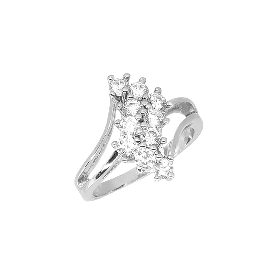 BJ403 Women's Rhodium Ring