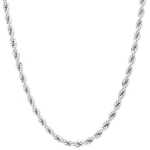 Cargar imagen en el visor de la galería, STC408 8MM Silver Rope Chain
