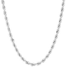 Cargar imagen en el visor de la galería, STC409 9MM Silver Rope Chain
