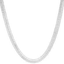 Load image into Gallery viewer, S6000 11MM Silver Herringbone Chain
