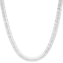 Load image into Gallery viewer, S7000 14MM Silver Herringbone Chain
