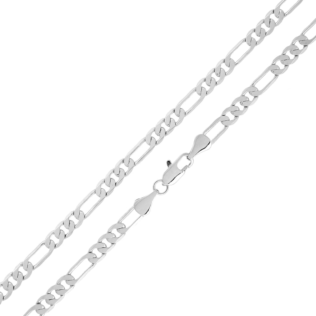 SDC110 4MM Diamond Cut Figaro Chain
