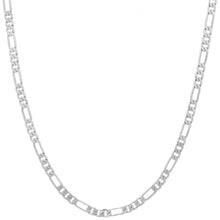 Cargar imagen en el visor de la galería, SDC110 4MM Diamond Cut Figaro Chain
