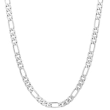 Cargar imagen en el visor de la galería, SDC116 7MM Diamond Cut Figaro Chain
