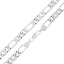Cargar imagen en el visor de la galería, SDC123 10MM Diamond Cut Figaro Chain
