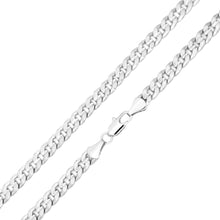 Cargar imagen en el visor de la galería, SDG1996 6MM Concave Textured Cuban Chain
