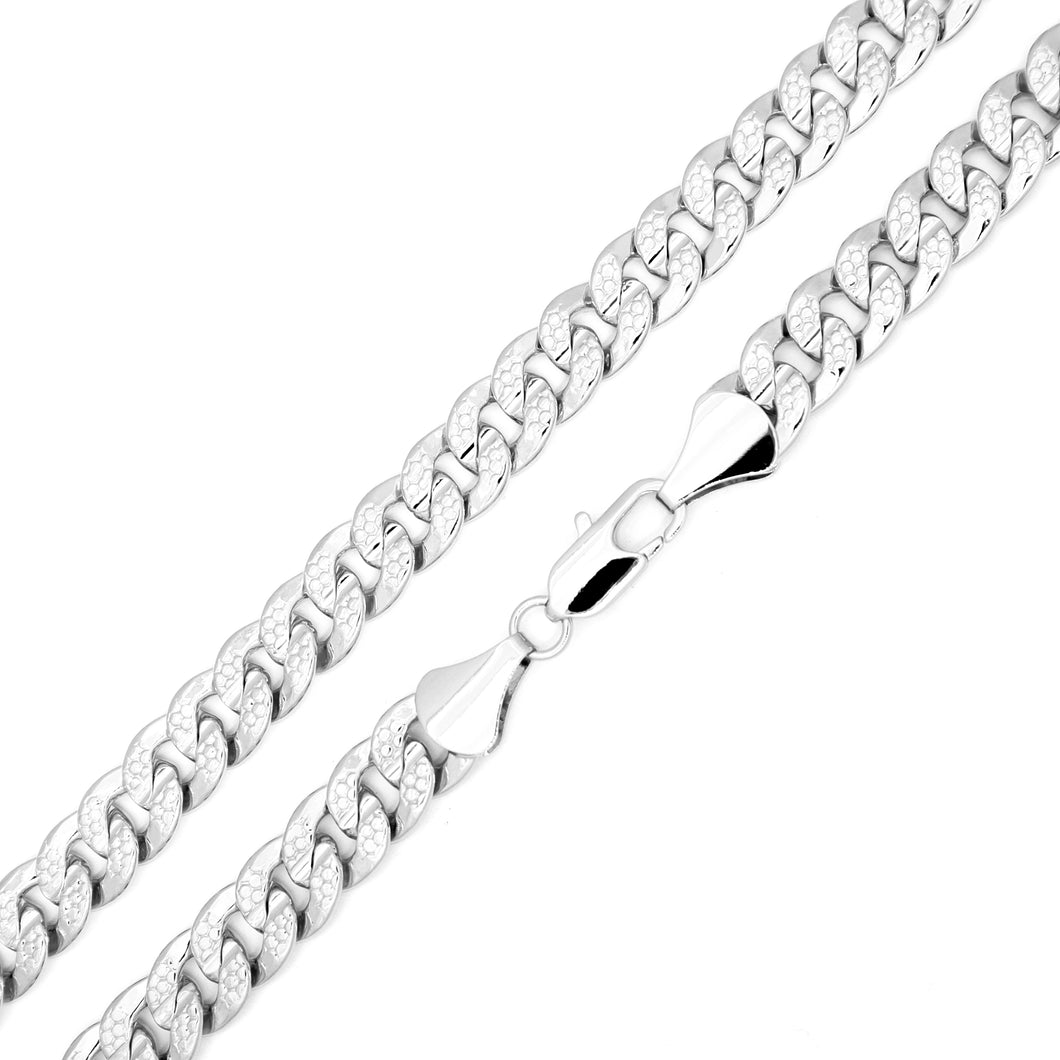 SDG2001A 10MM Hammer Textured Cuban Chain