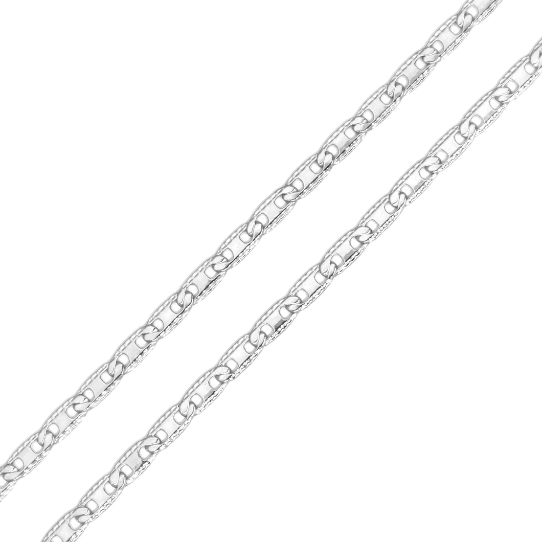 SGW305 2MM Silver Thin Mariner Chain