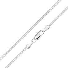 Cargar imagen en el visor de la galería, SGW305 2MM Silver Thin Mariner Chain
