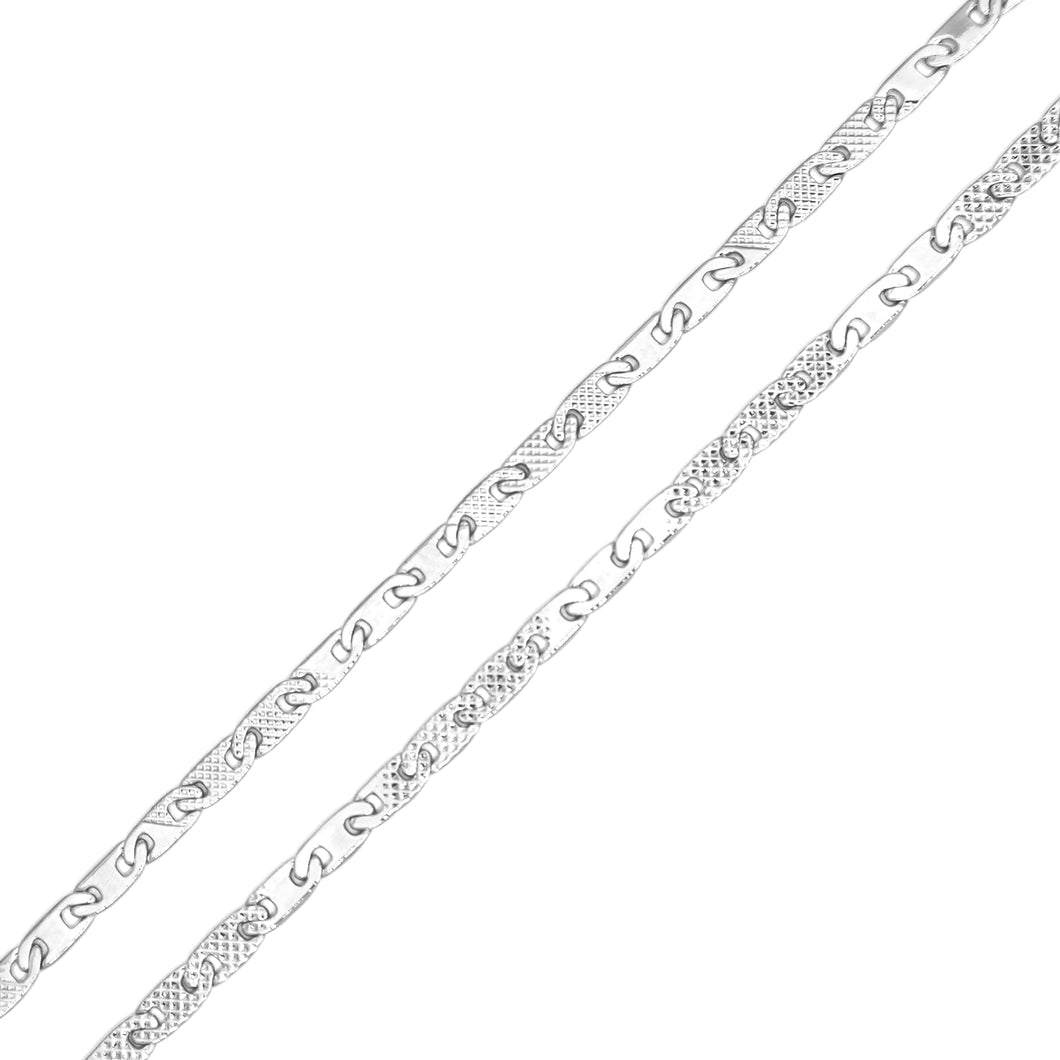SGW306 2MM Silver Thin Mariner Chain