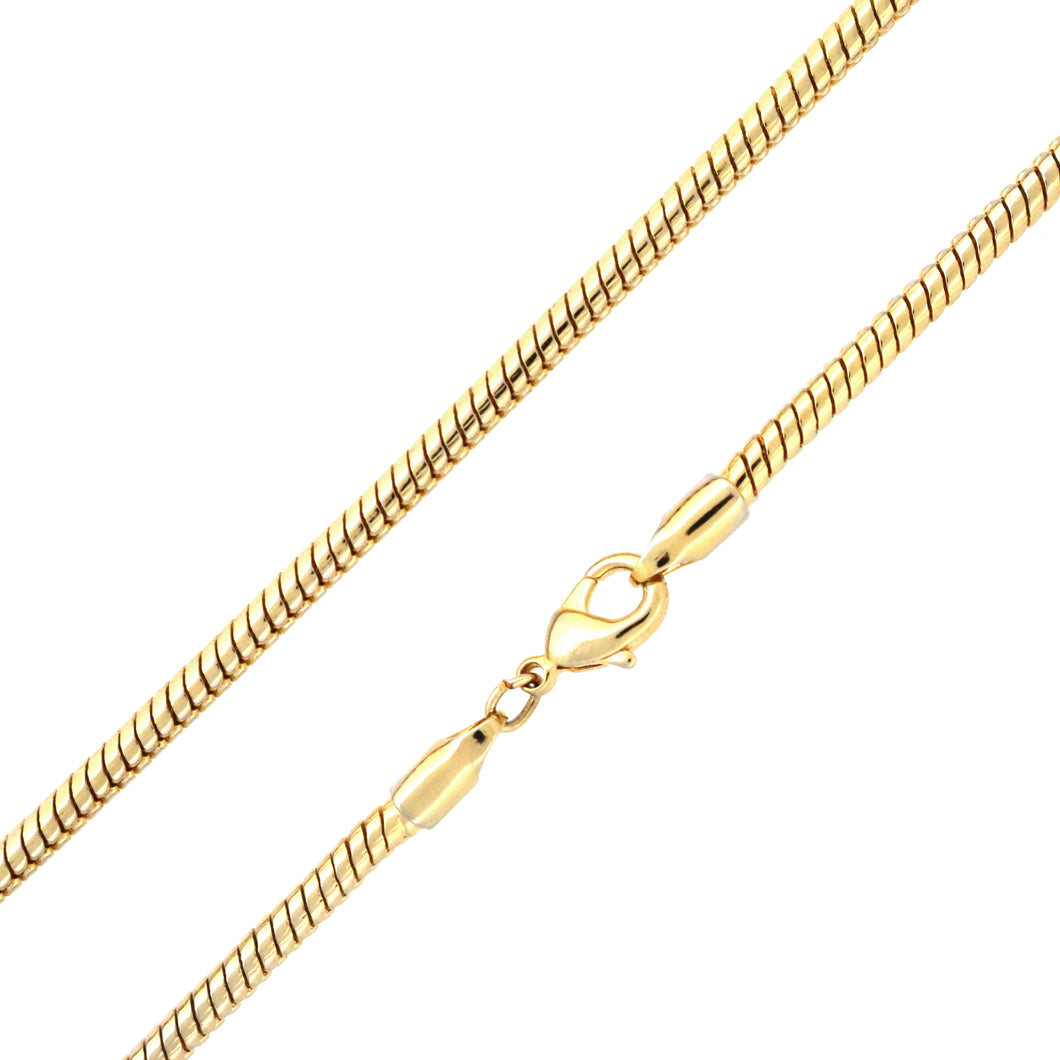 SN3.2G Gold Snake Chain