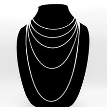 Cargar imagen en el visor de la galería, SN1.4S Silver Snake Chain
