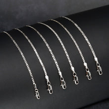 Cargar imagen en el visor de la galería, SGW306 2MM Silver Thin Mariner Chain
