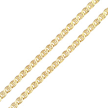 Load image into Gallery viewer, T1002 3MM Gold Thin Mariner Chain
