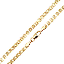 Load image into Gallery viewer, T1002 3MM Gold Thin Mariner Chain
