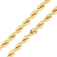 Cargar imagen en el visor de la galería, TC408 8MM Gold Rope Chain
