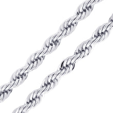 Load image into Gallery viewer, STC409 9MM Silver Rope Chain
