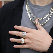 Load image into Gallery viewer, BJ201 Men&#39;s Rhodium Ring
