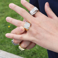 Load image into Gallery viewer, BJ238 Men&#39;s Gold Ring
