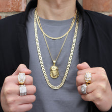 Load image into Gallery viewer, BJ223 Men&#39;s Gold Ring
