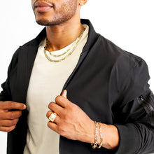 Cargar imagen en el visor de la galería, BJ220 Men&#39;s Gold Ring
