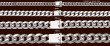 Cargar imagen en el visor de la galería, NCC118RH 6MM Box Lock Cuban Chain
