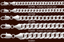 Load image into Gallery viewer, SO2000 9MM Concaved Cuban Chain
