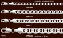 Cargar imagen en el visor de la galería, SM1996 6MM Concaved Mariner Chain
