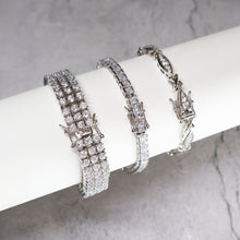 Cargar imagen en el visor de la galería, IS005S Rhodium Tennis Bracelet
