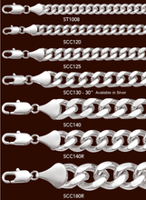 Cargar imagen en el visor de la galería, SCC180R 18MM Classic Curb Chain
