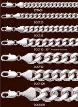 Cargar imagen en el visor de la galería, SCC120 7MM Classic Curb Chain
